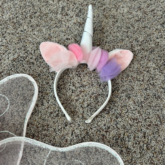 Pottery Barn Light up Unicorn Tutu costume with wings - Picture 2 of 9